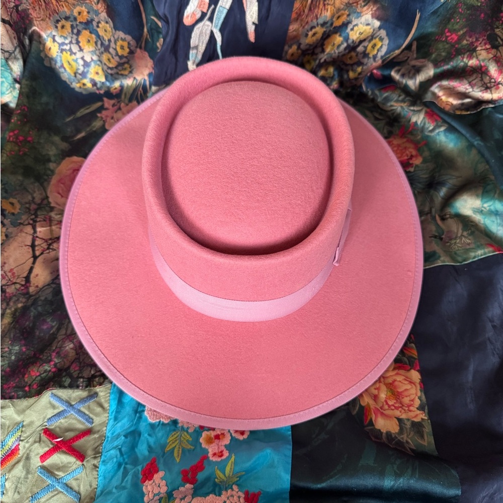 Elegant Pink Women's Hat